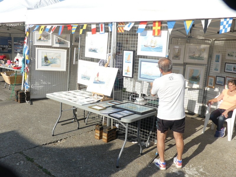 Le stand des peintres