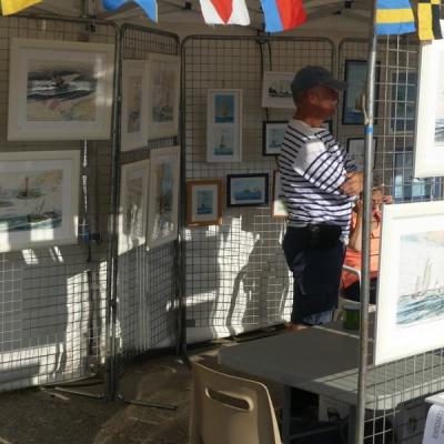 Solitaire du Figaro, village maritime Fécampois