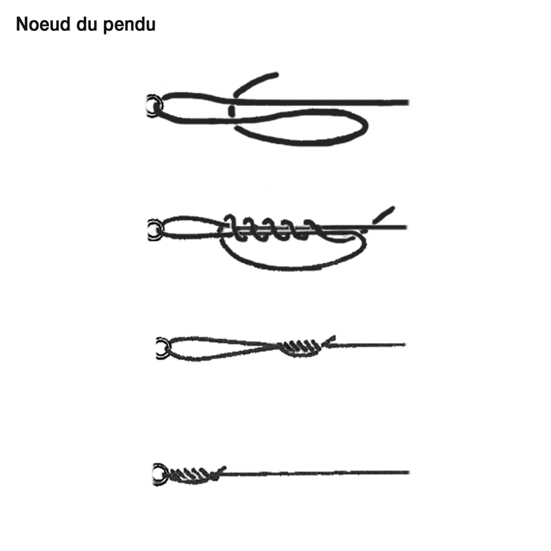 Noeud peche pendu