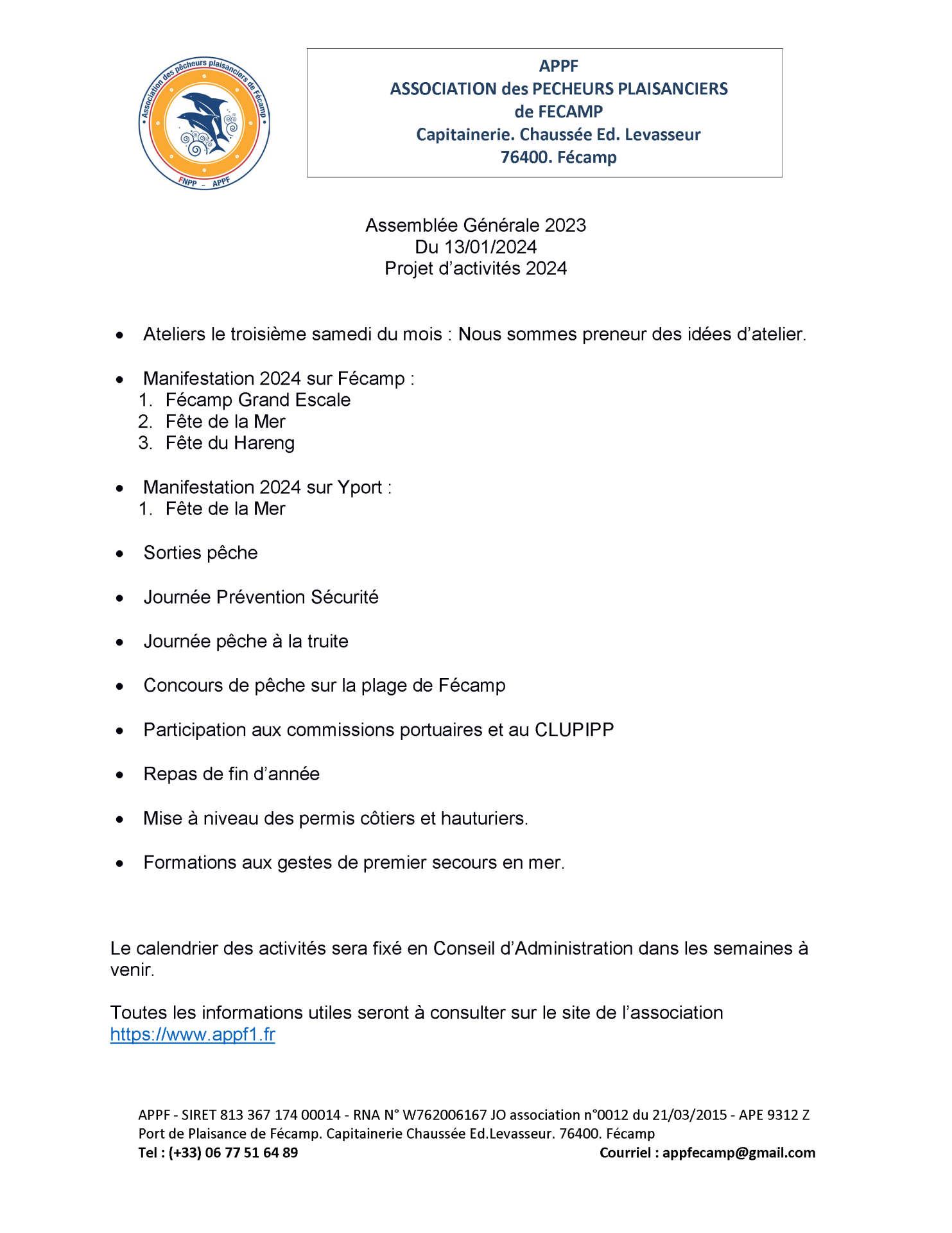 Projet d activites 2024 au 08 01 2024 page 1